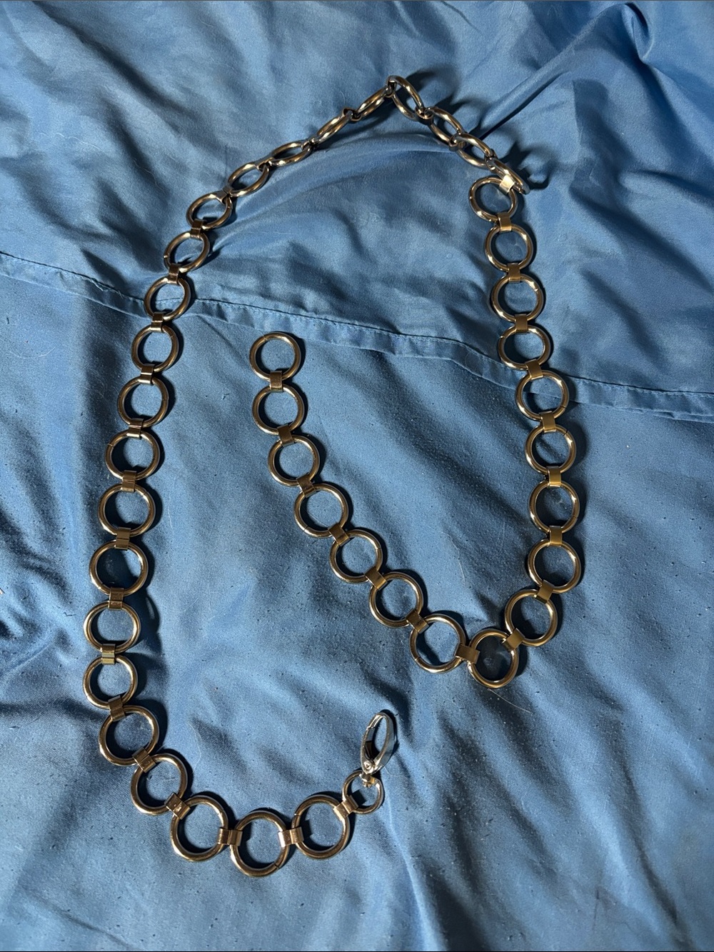 Silver Circular-Link Belt